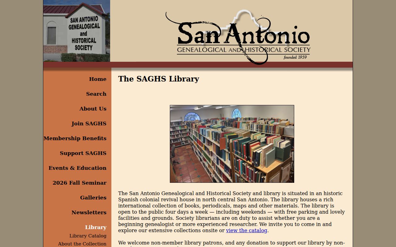 Timberwood Park city directory collection visit information at the San Antonio Genealogical and Historical Society